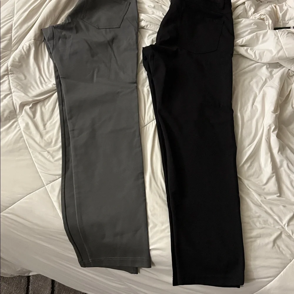 Mens casual pants black & grey - Picture 8 of 11